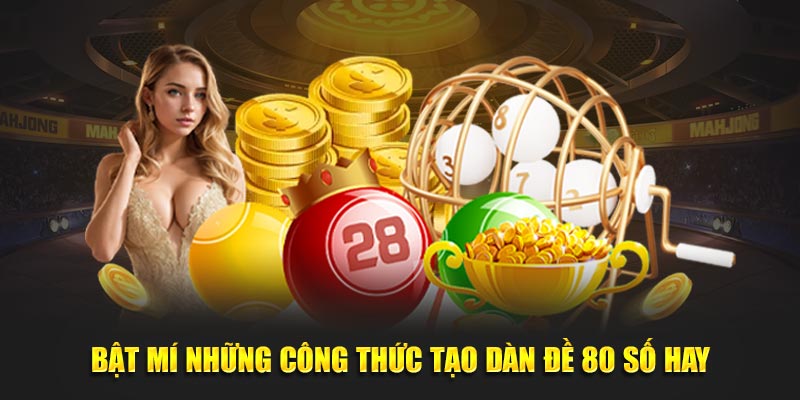 Những công thức tạo dàn đề 80 số 